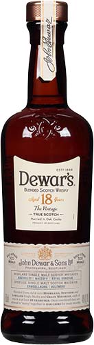 Dewar's Scotch 18yr