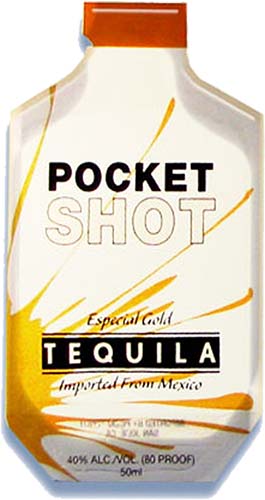 Pocket Shot Gold Tequila