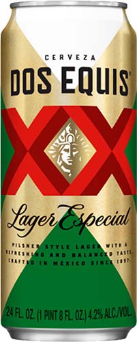 Dos Equis Lager Cn 24oz