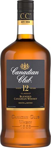 Canadian Club 12 Yr Small Batch 1.75l