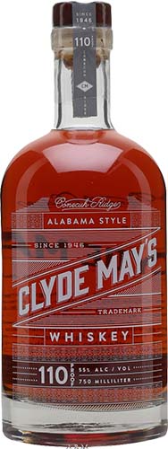 Clyde May Alabama Whiskey 750ml