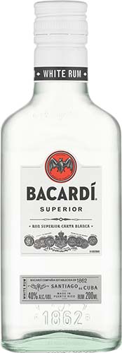 Bacardi Light Rum 200 Ml
