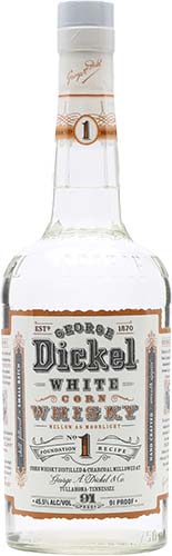 George Dickel No. 1 white Corn Whiskey