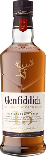 Glenfiddich Solera 15 Year Old Single Malt Scotch Whiskey