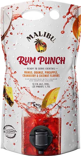 Malibu Rum Punch Cocktail