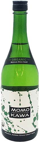 Momokawa Organic Junmai Ginjo Medium Rich Sake