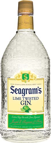 Seagrams Twisted Lime Gin 1.75