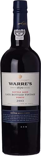 Warre's 2003 Late Bottled Port
