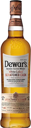 Dewar's White Label Scratched Cask Blended Scotch Whiskey