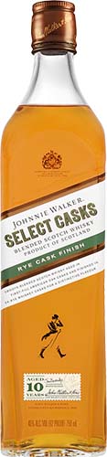 Johnnie Walker Select Casks Rye Cask Finish Blended Scotch Whiskey