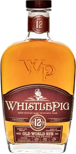 Whistlepig Straight Rye Whiskey 12 Yr - Old World
