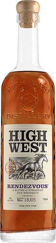 High West Rye Whiskey Rendezvous Rye 92