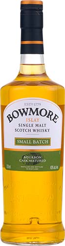 Bowmore Bourbon Cask Matured Small Batch Islay Single Malt Scotch Whiskey