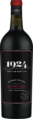 1924 Double Black Red Wine Blend 750ml
