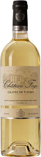 Chateau Fage Graves White