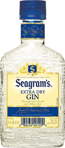 Seagram's Xtra Dry Gin .100l