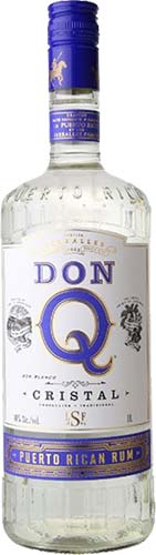 Don Q Cristal Rum 1.0l