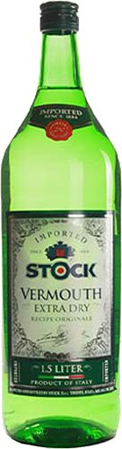 Stock Dry Vermouth 1.5lt