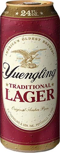Yuengling Lager Can 24 Oz