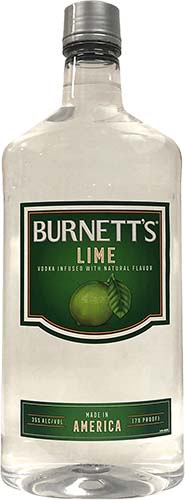 Burnett S Lime Vodka 1.75