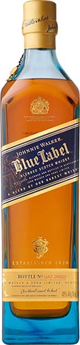 Johnnie Walker Blue Scotch 1.75