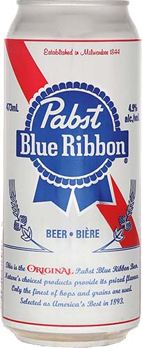 Pabst Blue Ribbon 16 Oz Can