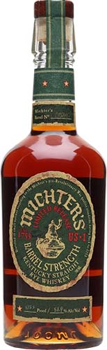 Michter's Limited Release Barrel Strength Straight Rye Whiskey