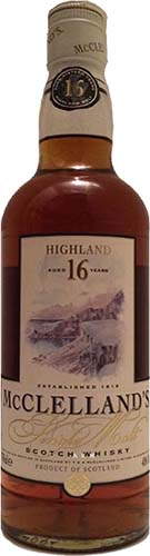 Mcclellands      16yr Scotch