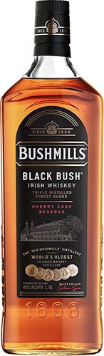 Bushmills Black Irish Whiskey