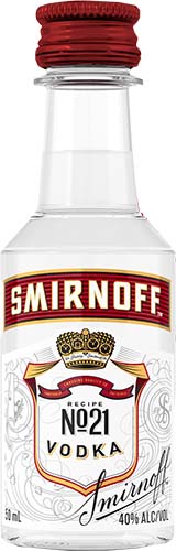 Smirnoff Vodka                 Vodka
