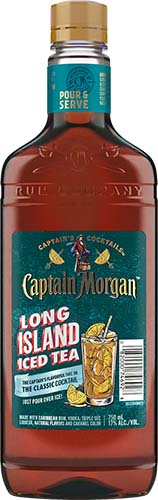 Captain Morgan Long Island Iced Tea 750ml