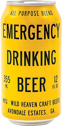 Wild Heaven Emergency Drinking Beer 6pk Cn