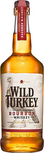 Wild Turkey 81 (proof)         Straight Bourbon  *