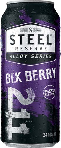 Steel Alloy Blk Berry Can