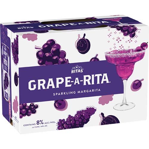 Ritas Grape-a-rita Sparkling Margarita Can