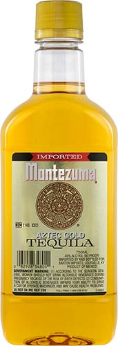 Montezuma Tequila Gold .750