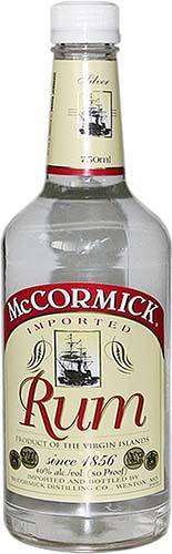 Mccormick Silver Rum 750