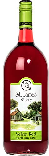St James Velvet Red 750ml