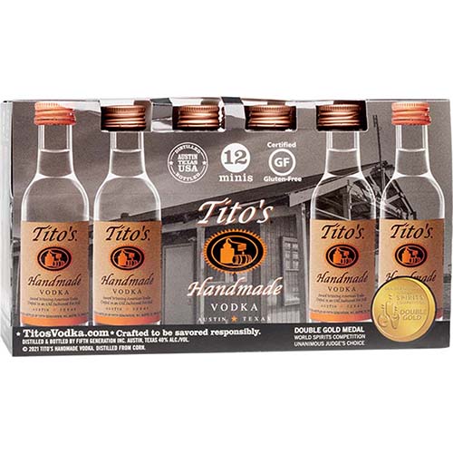 Purchase Tito's Handmade Vodka 1.75 liters Big Bottles Online - Low Prices