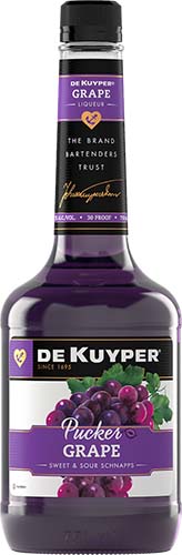 Dekuyper Grape Pucker Schnapps Liqueur