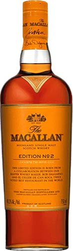 The Macallan Edition No 2 Single Malt Scotch Whiskey