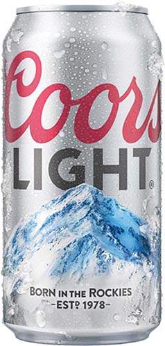 Coors Light Lager Beer 12 Pk 8 Oz