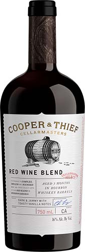 Cooper And Thief Bourbon Barrel Aged Red Blend