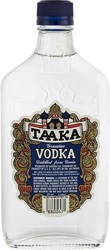 Taaka Vodka 80 Proof