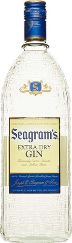 Seagram's Extra Dry Gin 1ltr