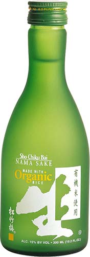 Sho Chiku Bai                  Organic Sake