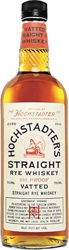 Hochstadters Straight Rye