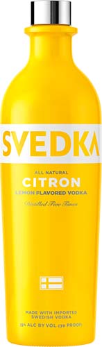 Svedka Citron Lemon Lime Flavored Vodka