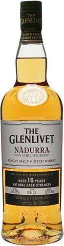 The Glenlivet Nadurra 16 Year Old Single Malt Scotch Whiskey