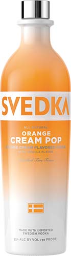 Svedka Orange Cream Pop Flavored Vodka